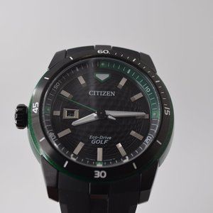 Citizen Eco-Drive Ecosphere Golf Polyurethane Strap Men's Watch